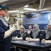 Frank E. Petersen Jr. conducts routine operations