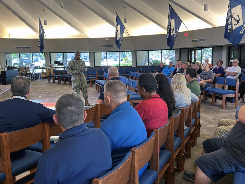 NAVSUP FLC Jacksonville leaders visit site NCBC Gulfport