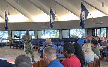 NAVSUP FLC Jacksonville leaders visit site NCBC Gulfport