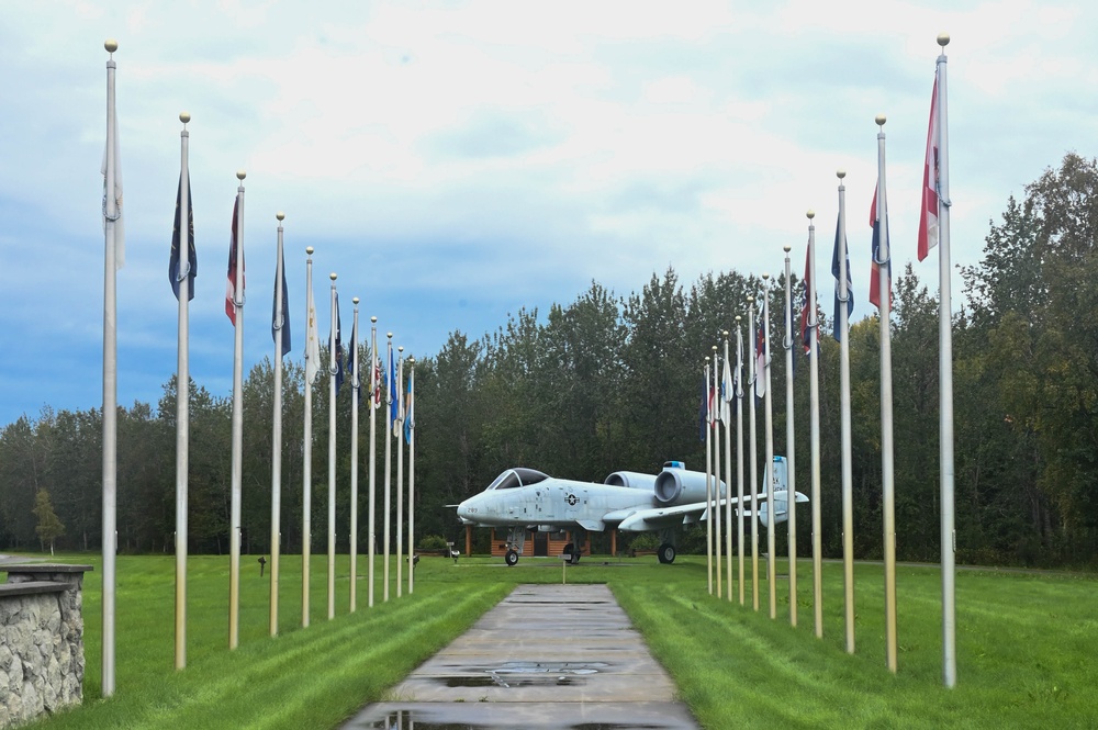 Honoring Airmen at Heritage Park Eielson Air Force Base