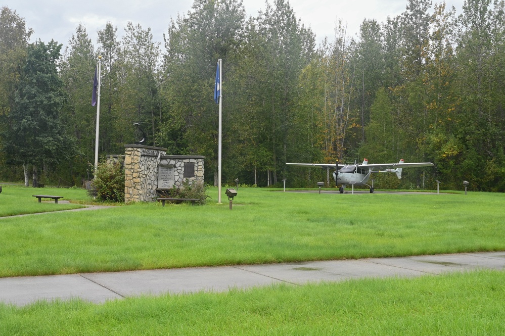 Honoring Airmen at Heritage Park Eielson Air Force Base