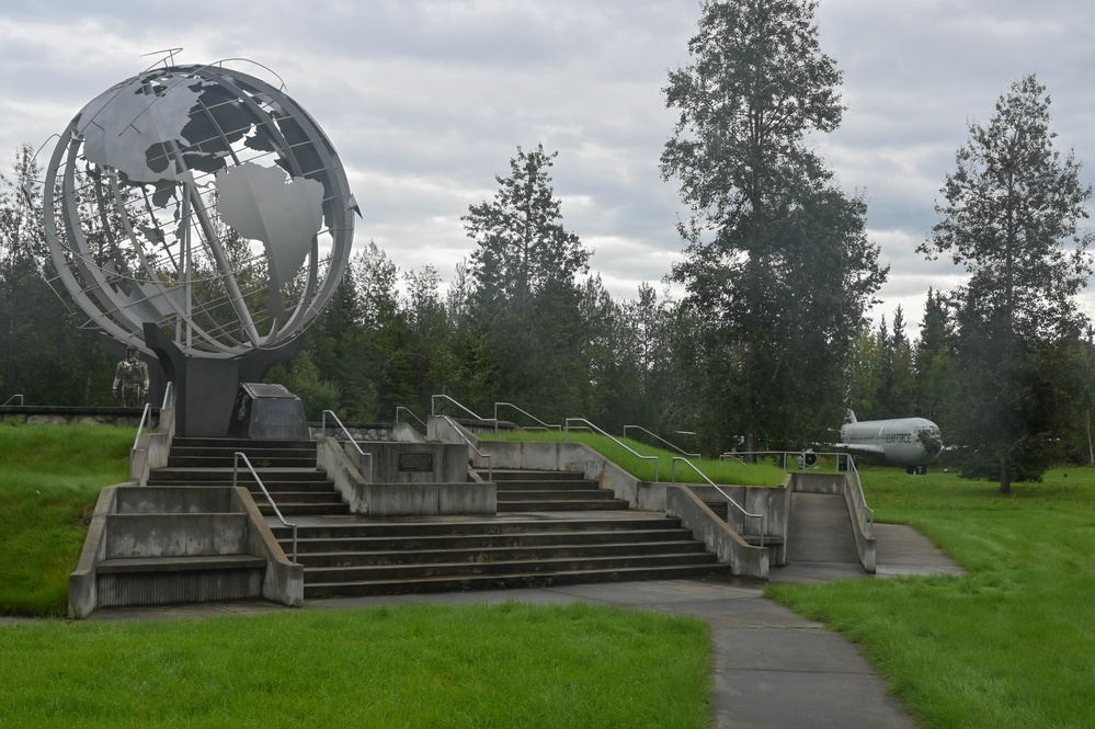 Honoring Airmen at Heritage Park Eielson Air Force Base