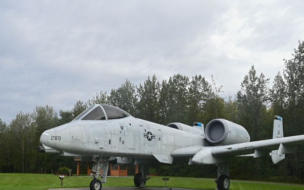 Honoring Airmen at Heritage Park Eielson Air Force Base