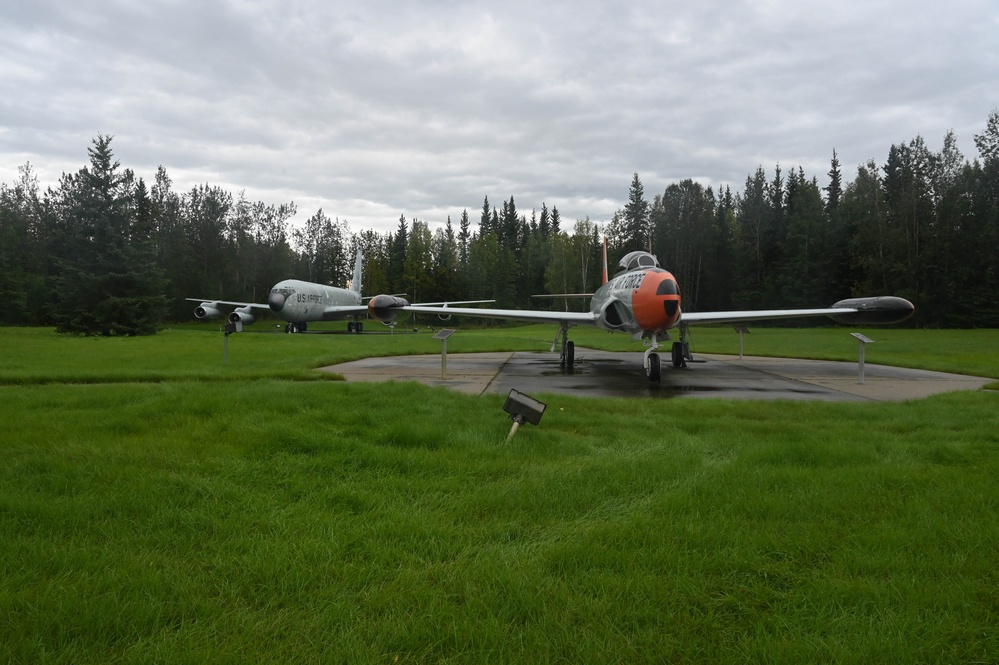 Honoring Airmen at Heritage Park Eielson Air Force Base