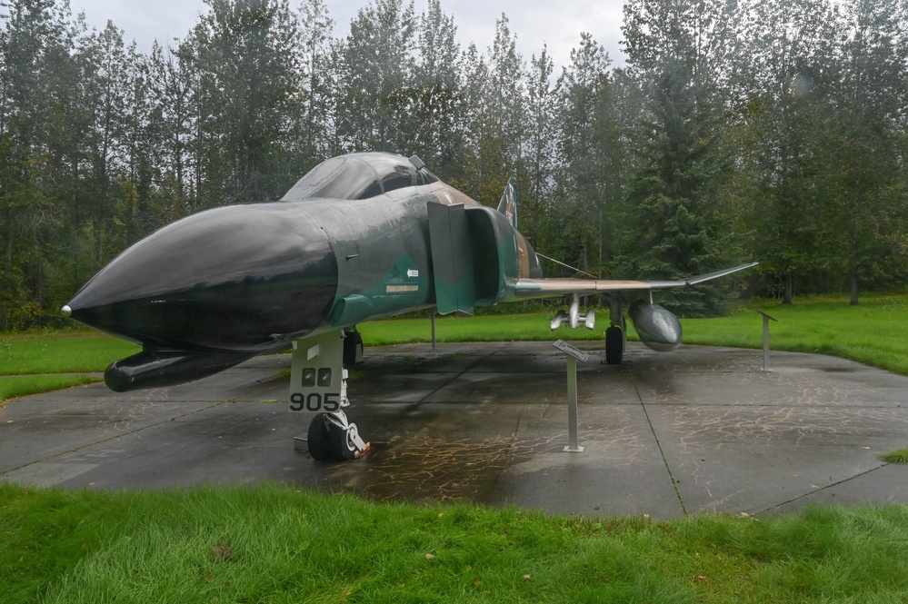 Honoring Airmen at Heritage Park Eielson Air Force Base