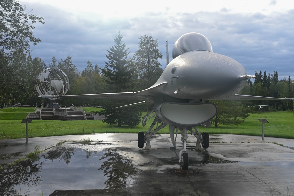 Honoring Airmen at Heritage Park Eielson Air Force Base