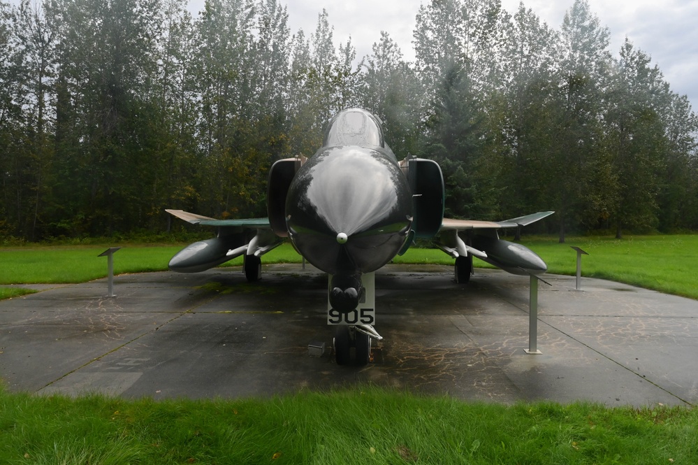 Honoring Airmen at Heritage Park Eielson Air Force Base