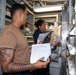 Frank E. Petersen Jr. conducts routine operations