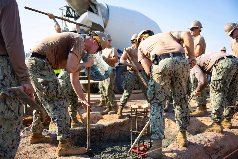 NMCB 133 Conducts Homeport Operations