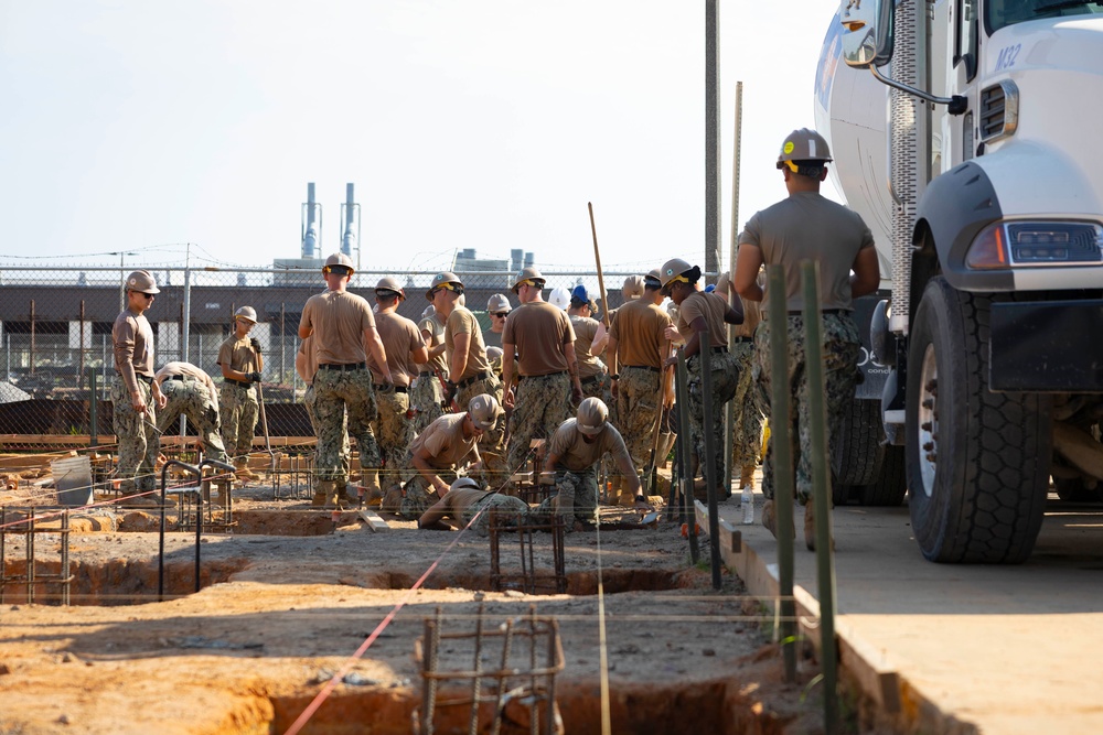 NMCB 133 Conducts Homeport Operations