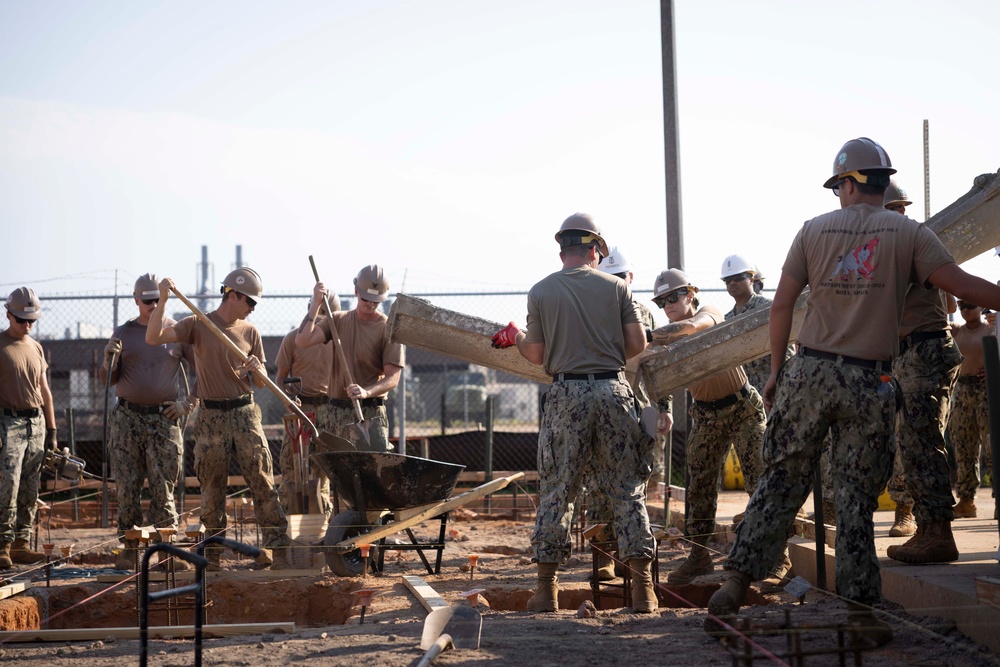 NMCB 133 Conducts Homeport Operations