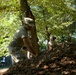 D.C National Guard Repurpose Trash Clean around Tidal Basin