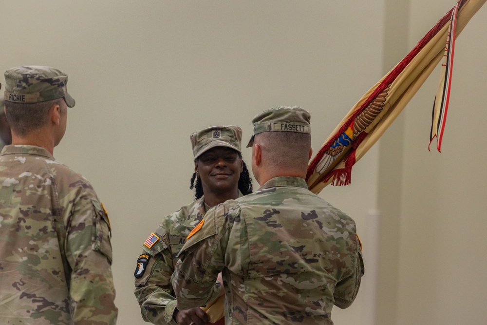 100 BSB Change of Responsibility Ceremony