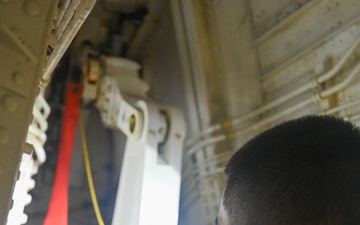 168th Wing Maintenance Group Airmen Perform Routine Inspection