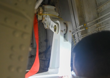 168th Wing Maintenance Group Airmen Perform Routine Inspection