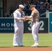 ESG-3 Sailors attend San Diego Padres pregame ceremony