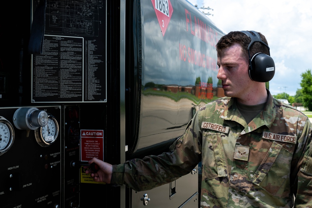 Fueling the Fight: Scott’s fuels Airmen power the mission