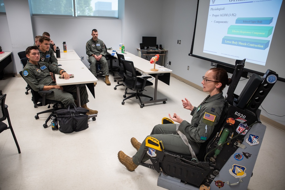 711 HPW centrifuge hosts Euro-NATO Joint Jet Pilot Training students