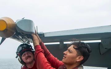 Nimitz Conducts Ammo Onload