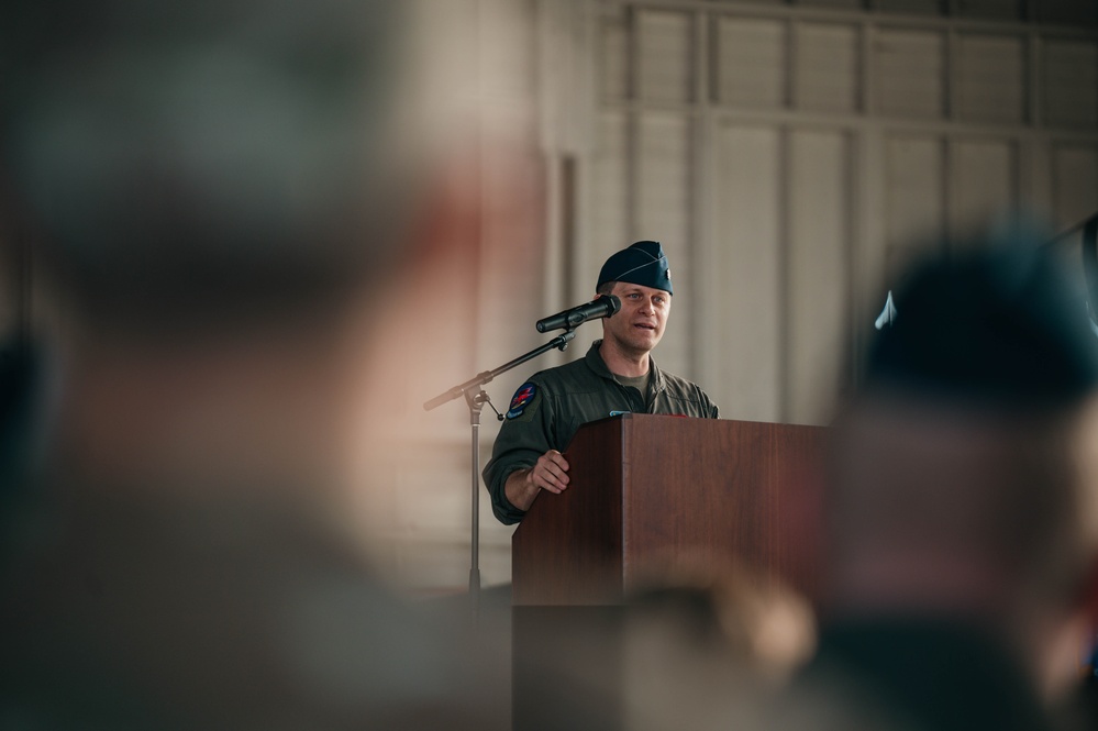 389th Fighter Squadron Change of Command