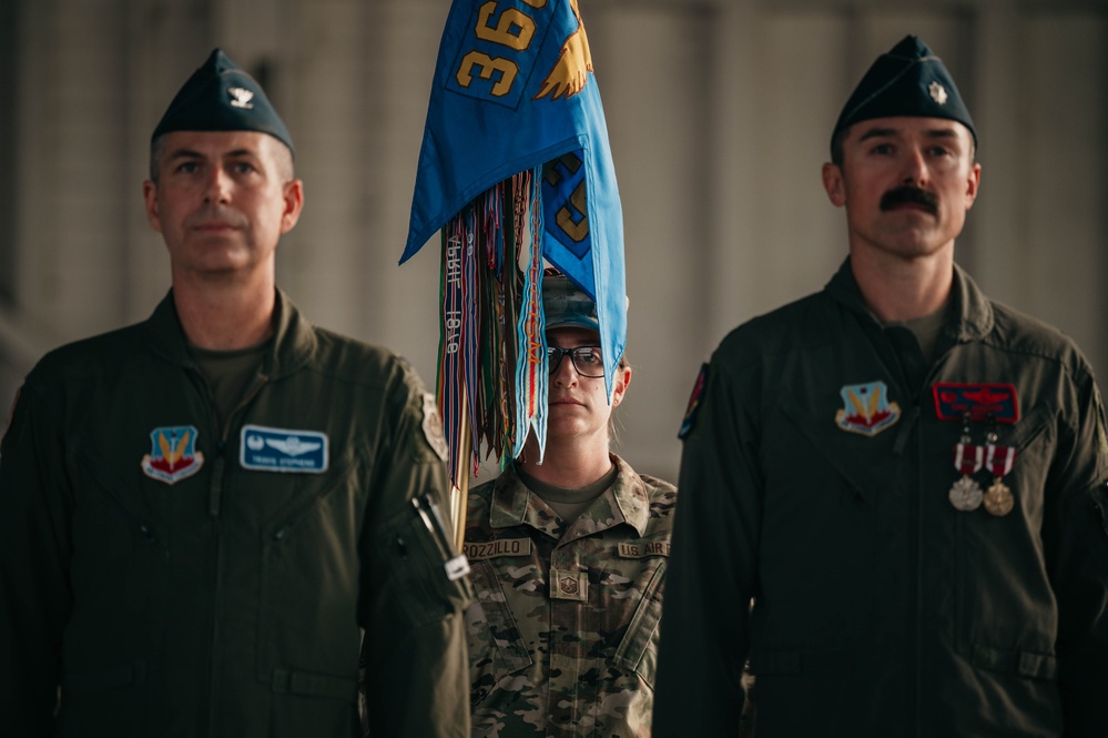 389th Fighter Squadron Change of Command