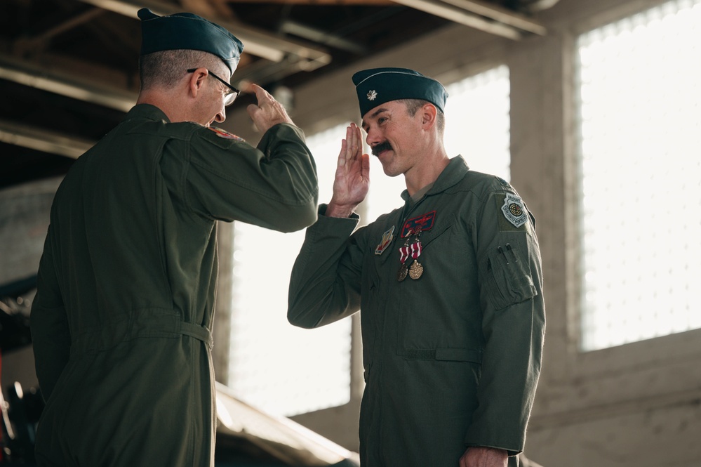 389th Fighter Squadron Change of Command