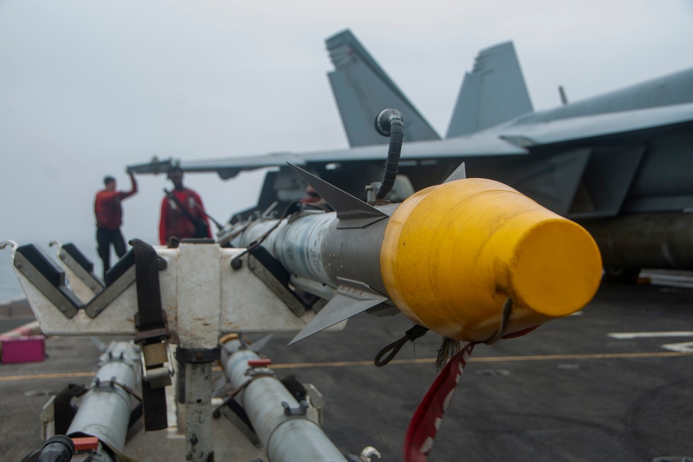 Nimitz Conducts Ammo Onload