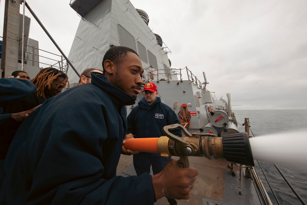 USS Winston S. Churchill (DDG 81) Conducts Daily Operations