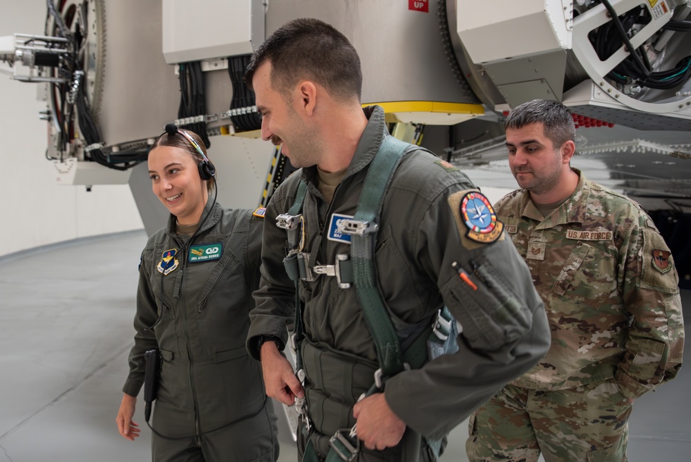 711 HPW centrifuge hosts Euro-NATO Joint Jet Pilot Training students
