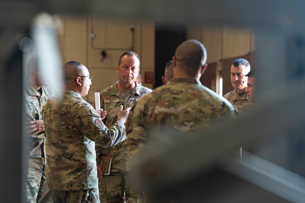 19th AF Leadership Visits the 56th FW