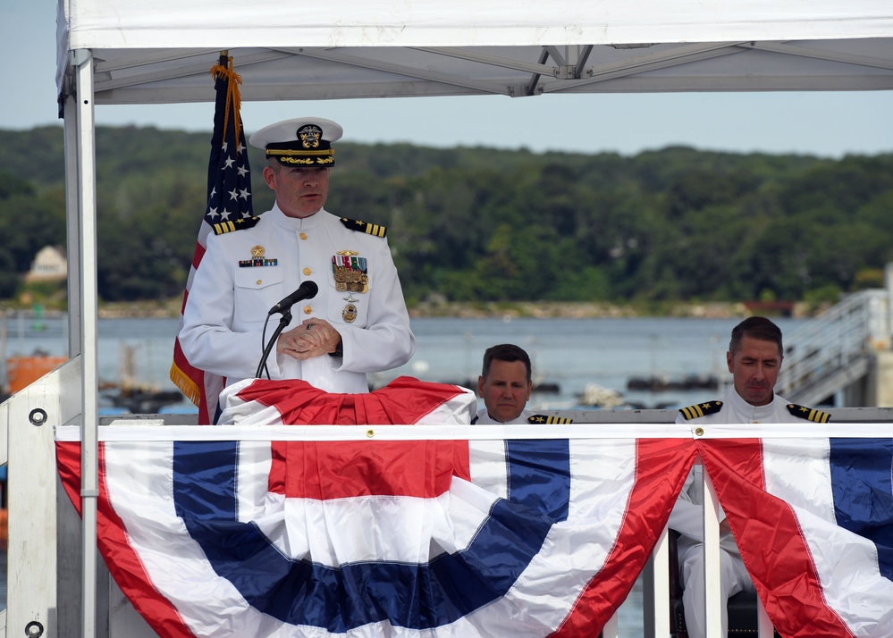 Virginia holds change of command ceremony