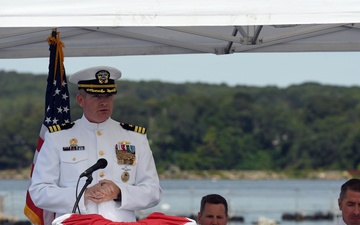 Virginia holds change of command ceremony
