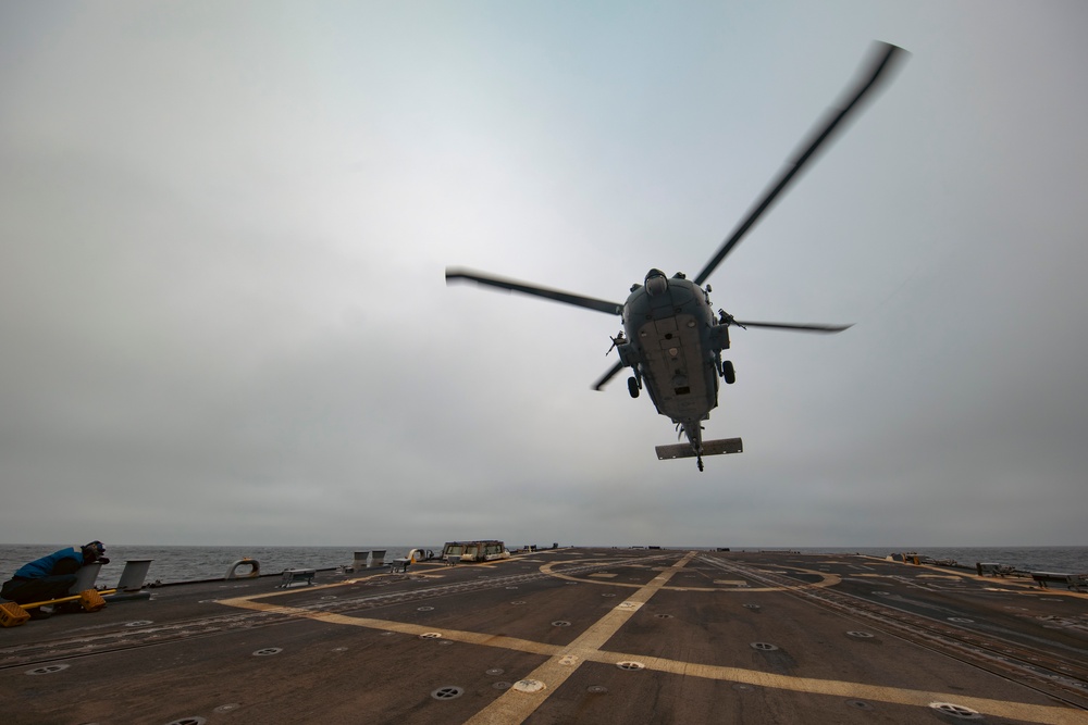 USS Winston S. Churchill (DDG 81) Conducts Daily Operations