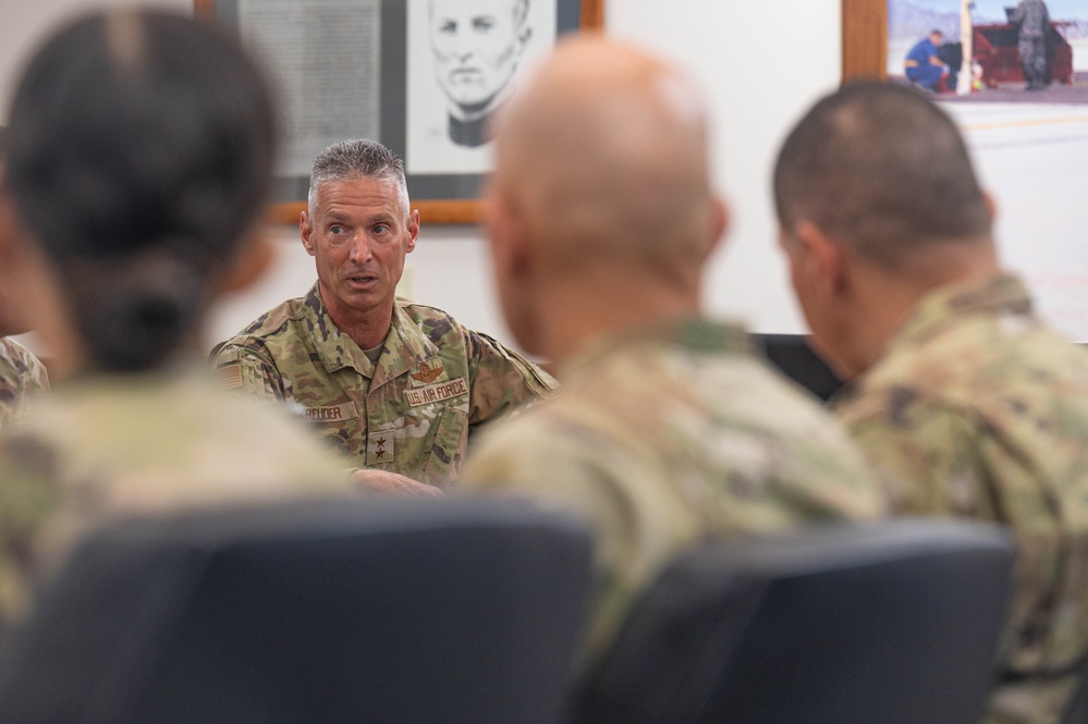 19th AF Leadership Visits the 56th FW