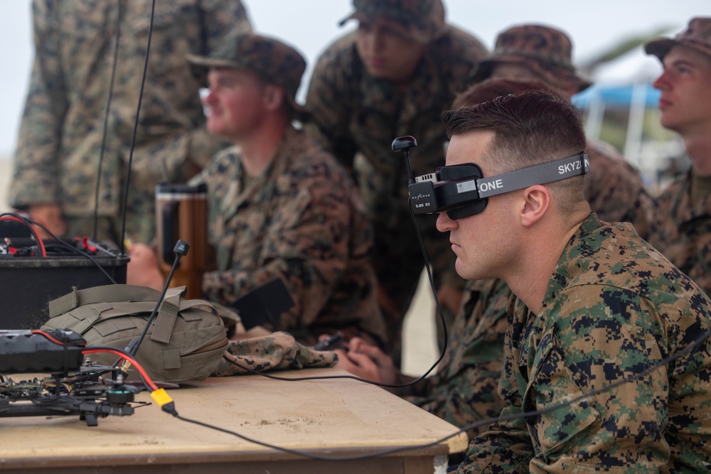 1st MARDIV Marines test sUAS during Project G.I. 2025