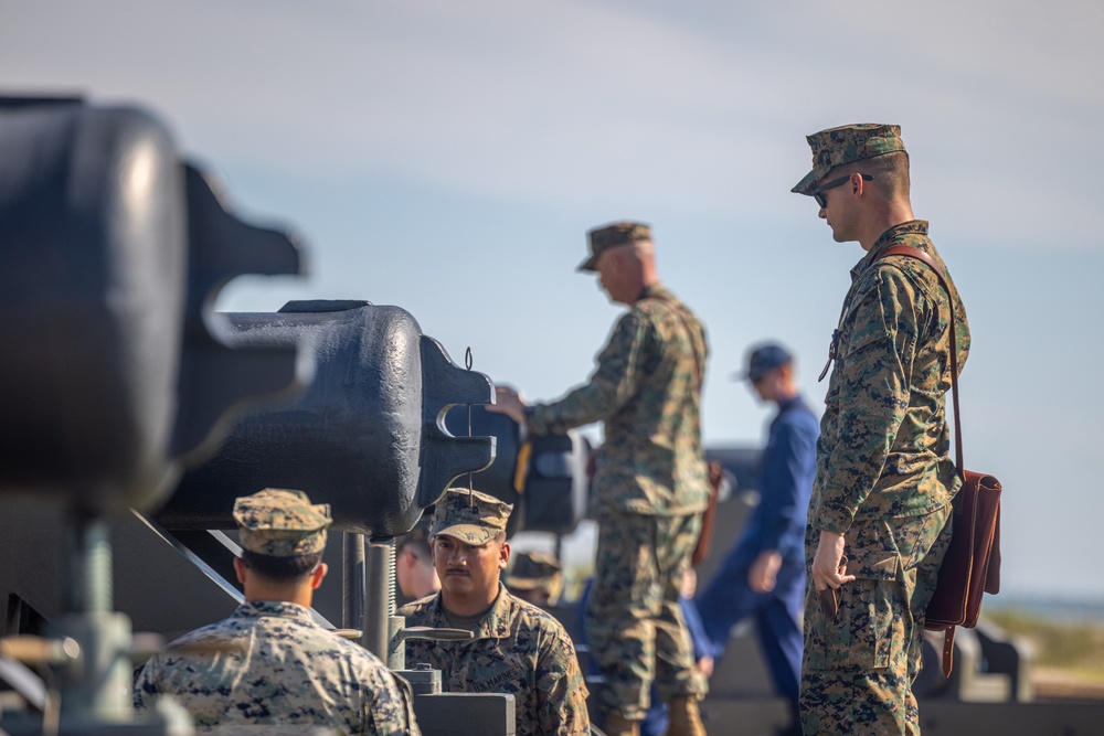 Fort Macon Evening Gun Ceremony