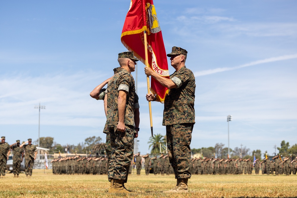Commandant, Gen. Eric M. Smith attends I MEF Change of Command