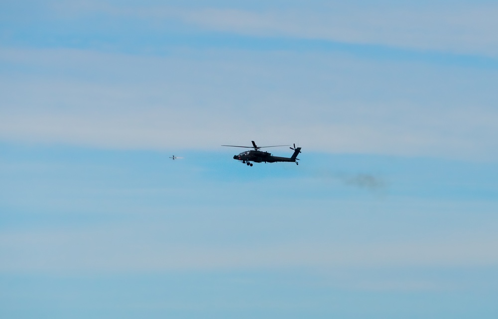 12th Combat Aviation Brigade Conducts Historic Live-Fire of SPIKE NLOS Missile