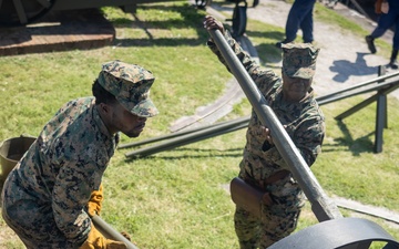 Fort Macon Evening Gun Ceremony