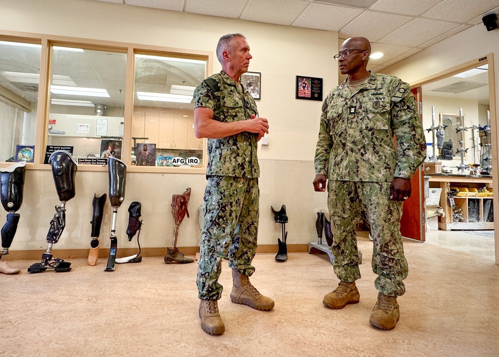 Pacific Fleet Senior Enlisted Leader visits NMCSD