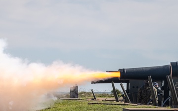 Fort Macon Evening Gun Ceremony