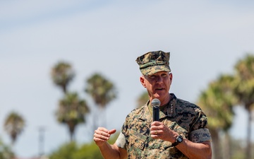 Commandant, Gen. Eric M. Smith attends I MEF Change of Command