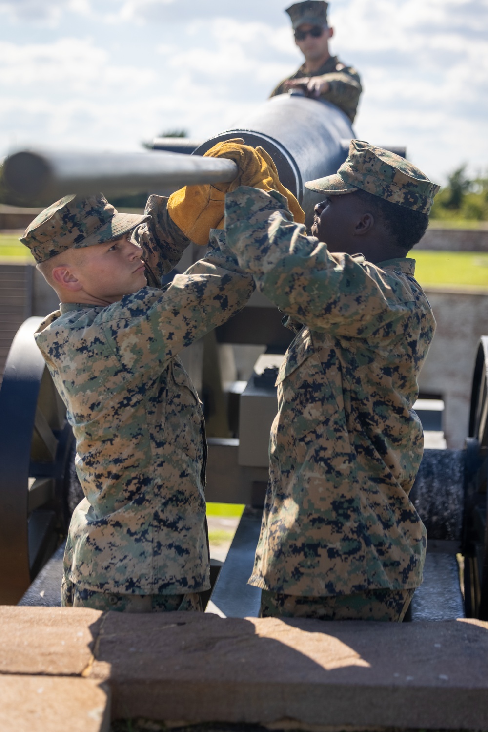 Fort Macon Evening Gun Ceremony