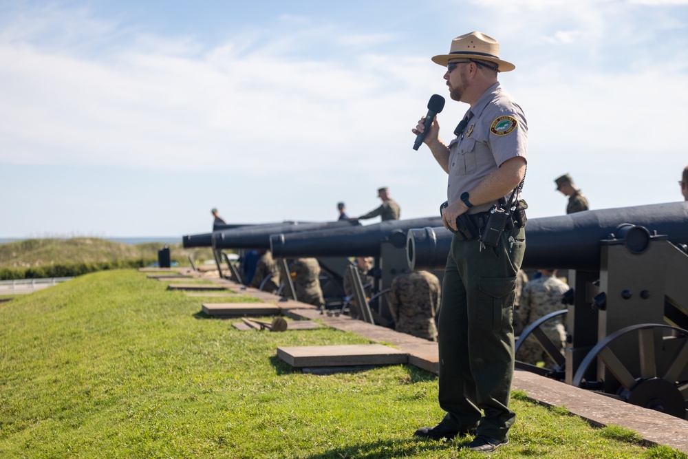 Fort Macon Evening Gun Ceremony