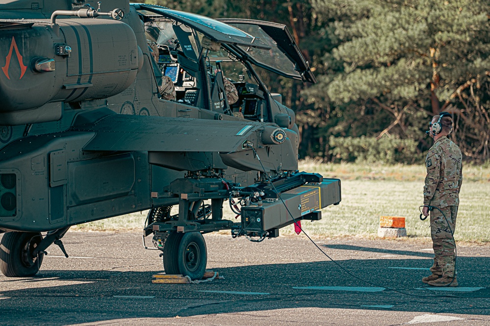 12th Combat Aviation Brigade Conducts Historic Live-Fire of SPIKE NLOS Missile