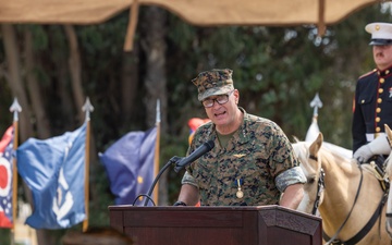 Commandant, Gen. Eric M. Smith attends Lt. Gen. Cederholm Retirement Ceremony