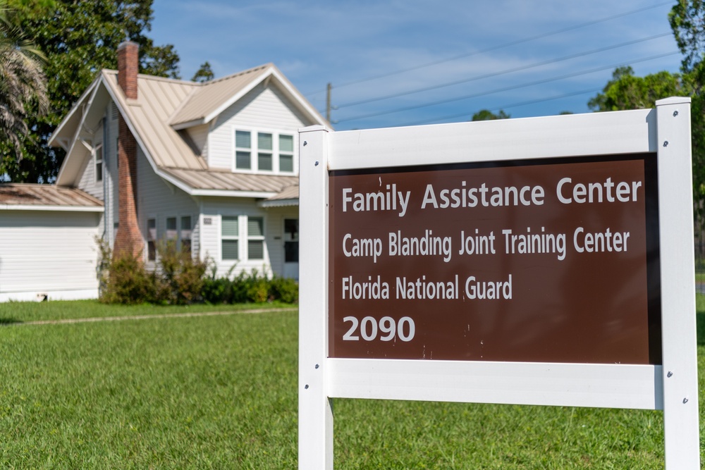 Camp Blanding Family Assistance Center Designated Safe Place
