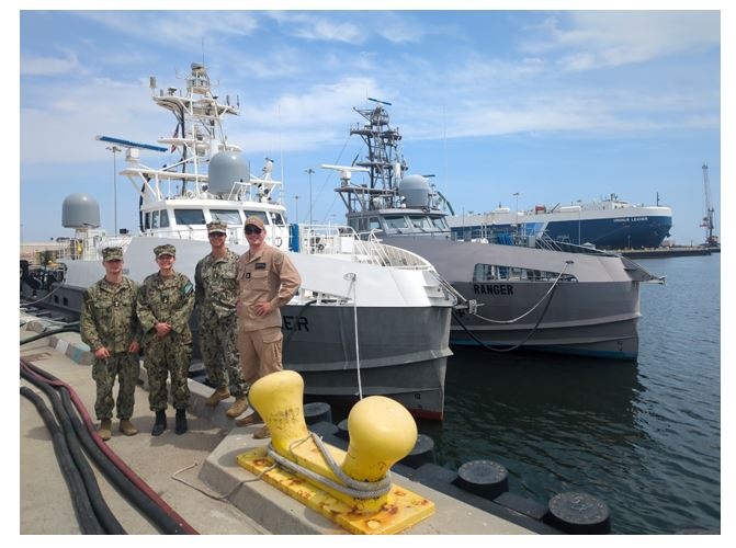 Midshipmen Earn Elite ‘Blue Chip’ Assignments After Immersive USVRON One Unmanned Systems Training
