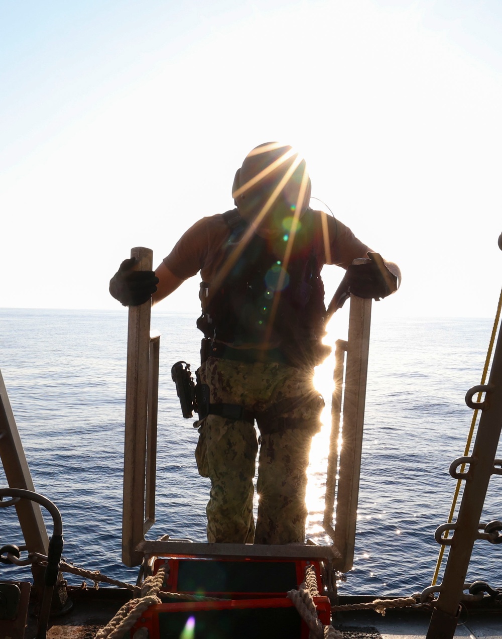 USS Bainbridge (DDG 96) Conducts Small Boat Operations