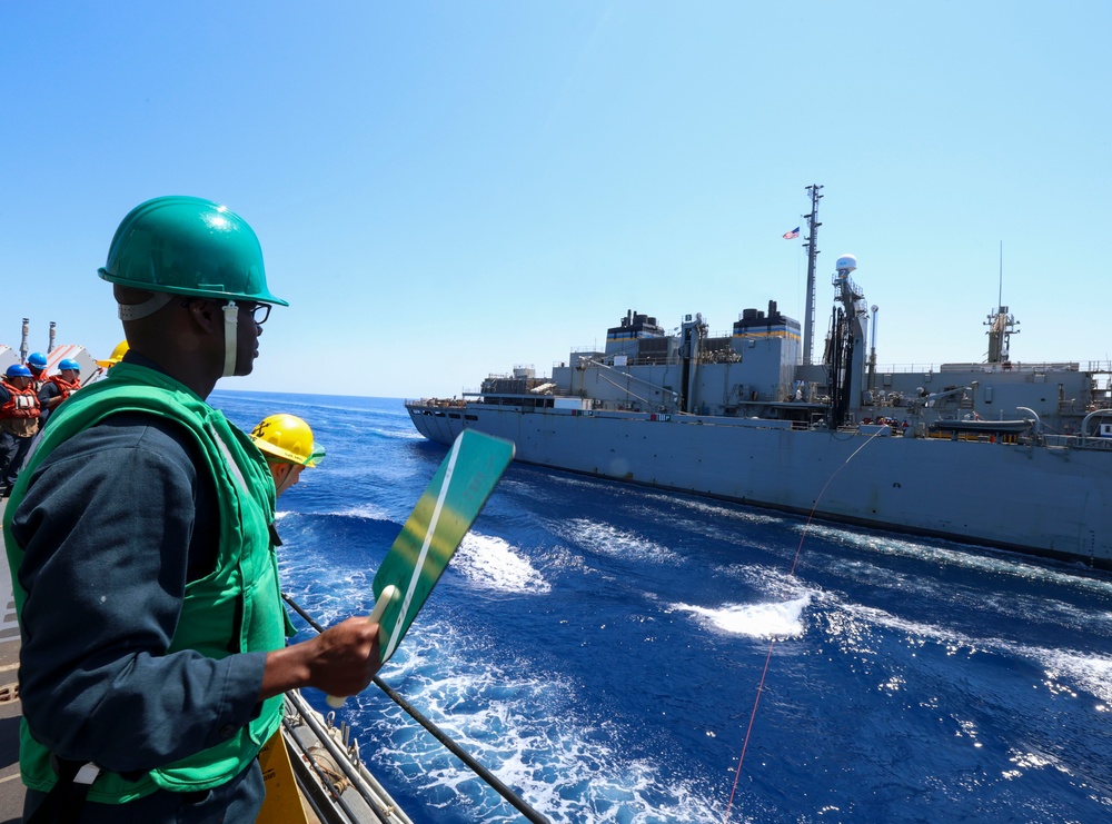 USS Bainbridge (DDG 96) Replenishment-at-Sea